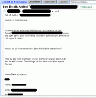 Email an mich
